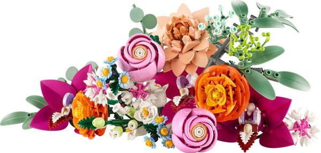 LEGO® Botanicals Schöner Rosafarbener Blumenstrauß 10342